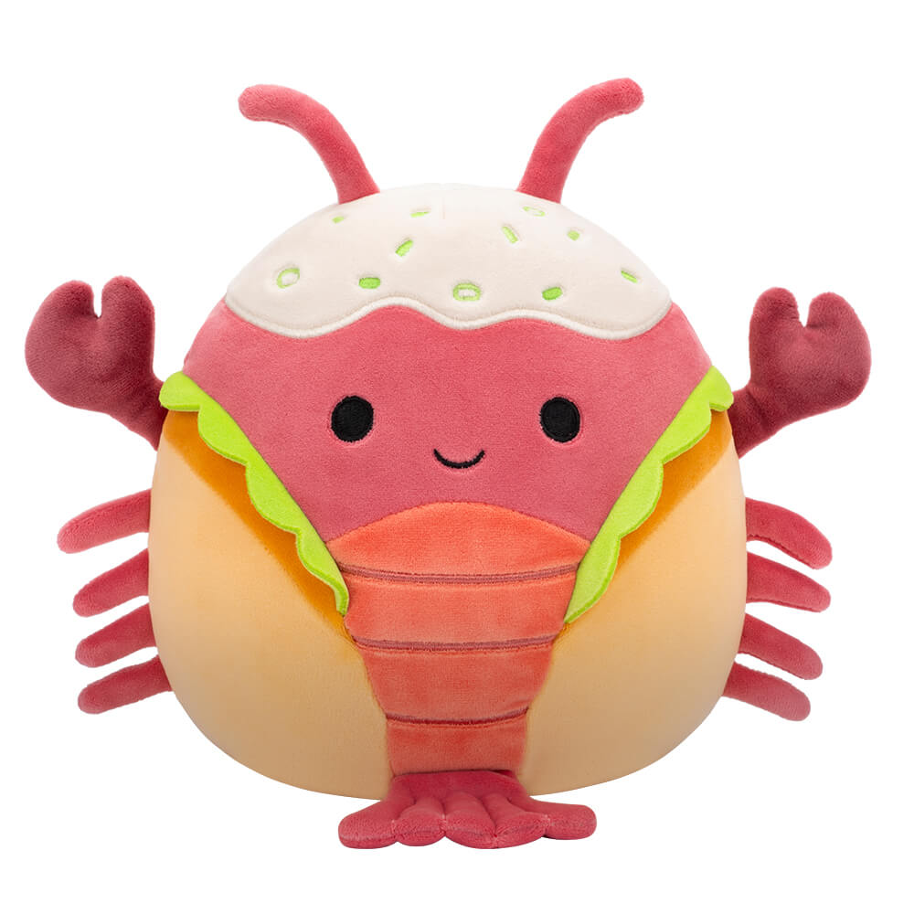 Jazwares Squishmallows - Core: Fusion Squad - Lobster on Roll - Lorono (7.5 Inch)