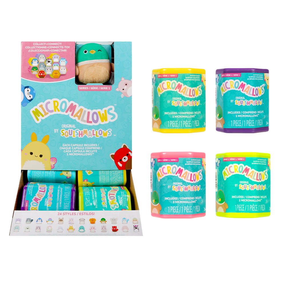 Jazwares Squishmallows - Micromallows: Plush Blind Box CDU24PCS (2.5 Inch)