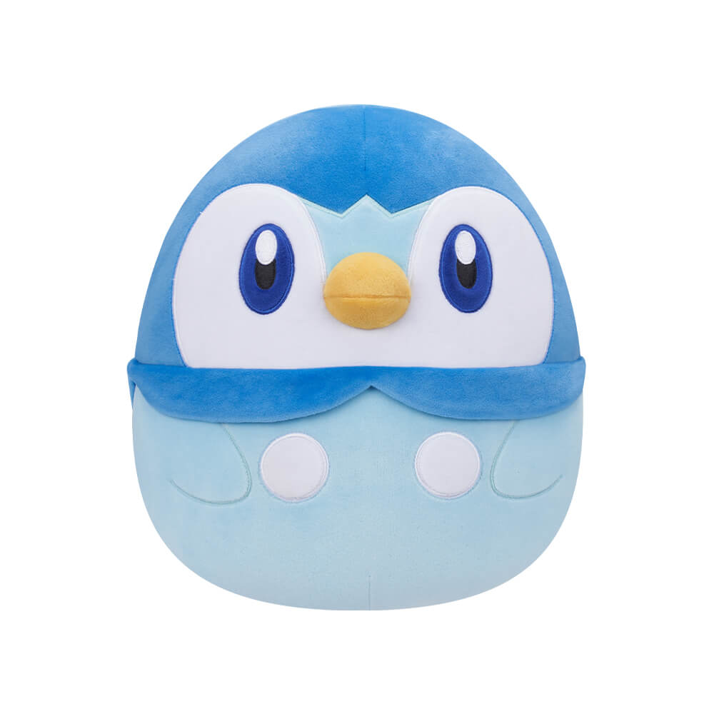 Jazwares Squishmallows - Pokemon: Nintendo -  Piplup Plush (10 Inch)
